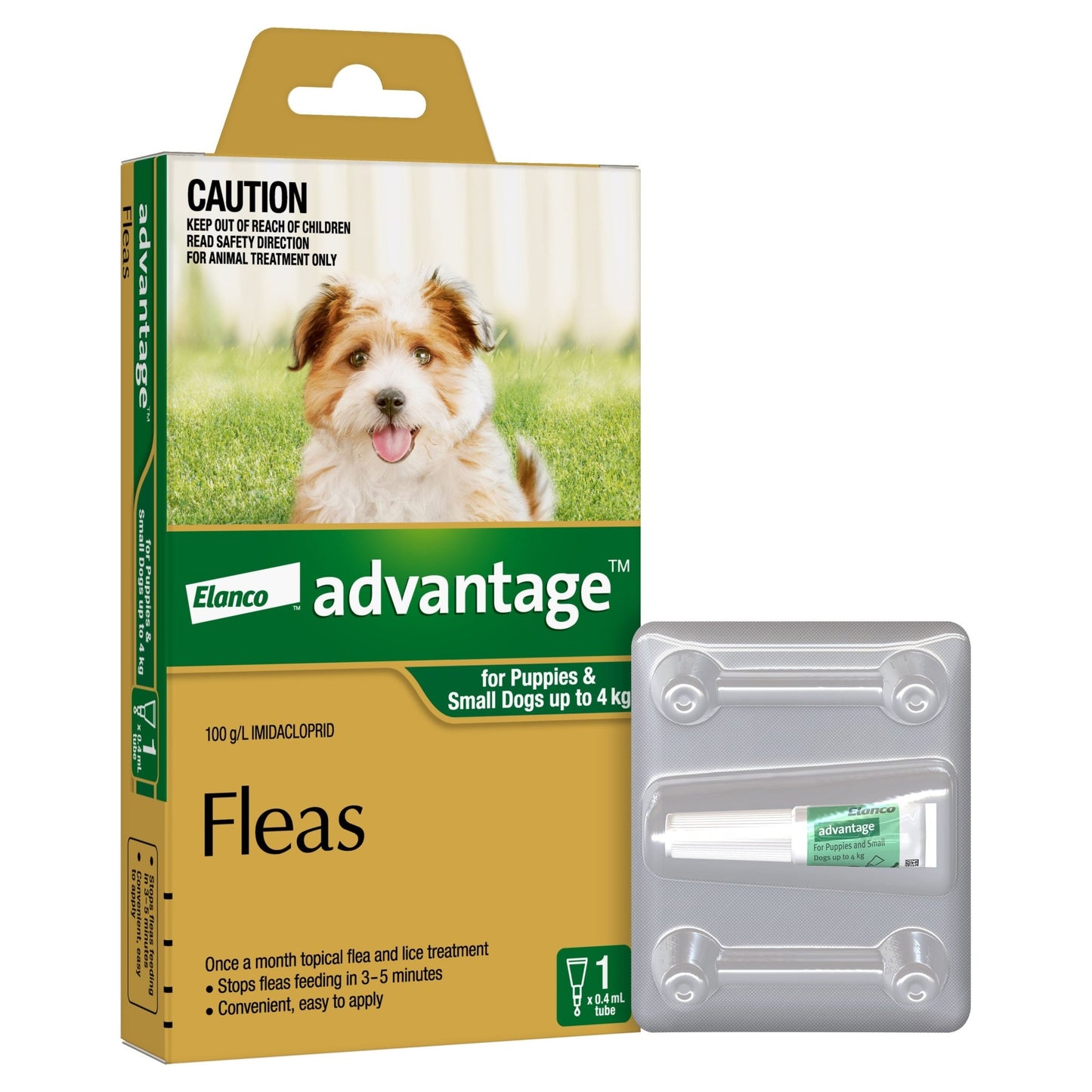 Advantage Flea Treatment <4kg Dog - PetPost Australia