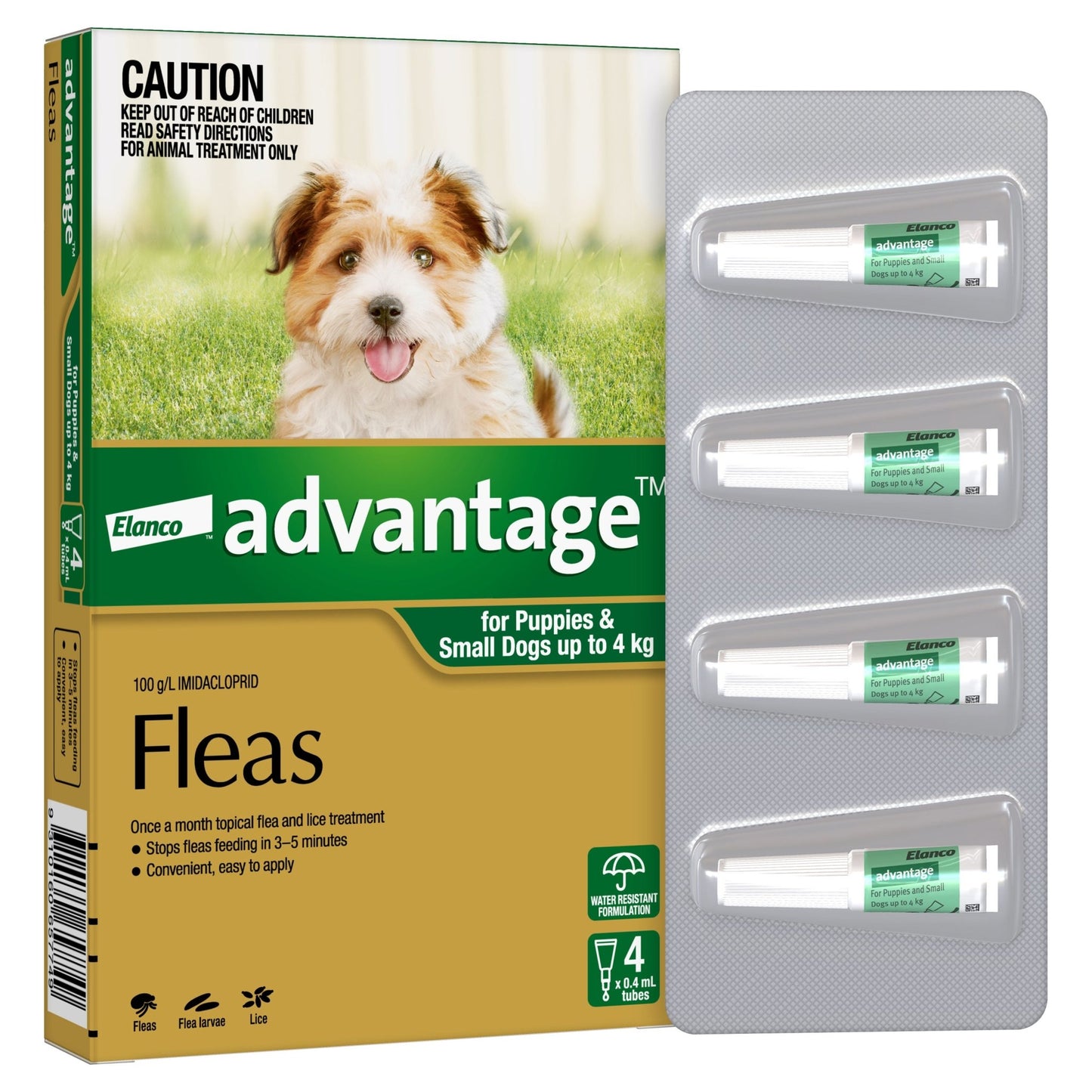 Advantage Flea Treatment <4kg Dog - PetPost Australia