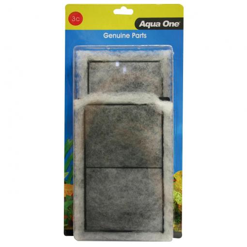 Aqua One Carbon Cartridge 3c 2pk - PetPost Australia