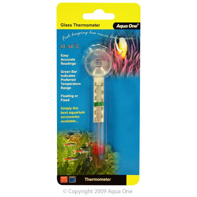 Aqua One Glass Thermometer - PetPost Australia