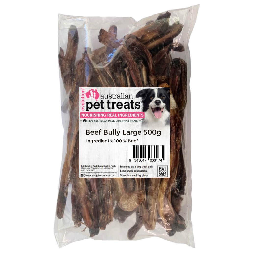 Australian Pet Treats Bully Stick Dog Treats 500G - PetPost Australia