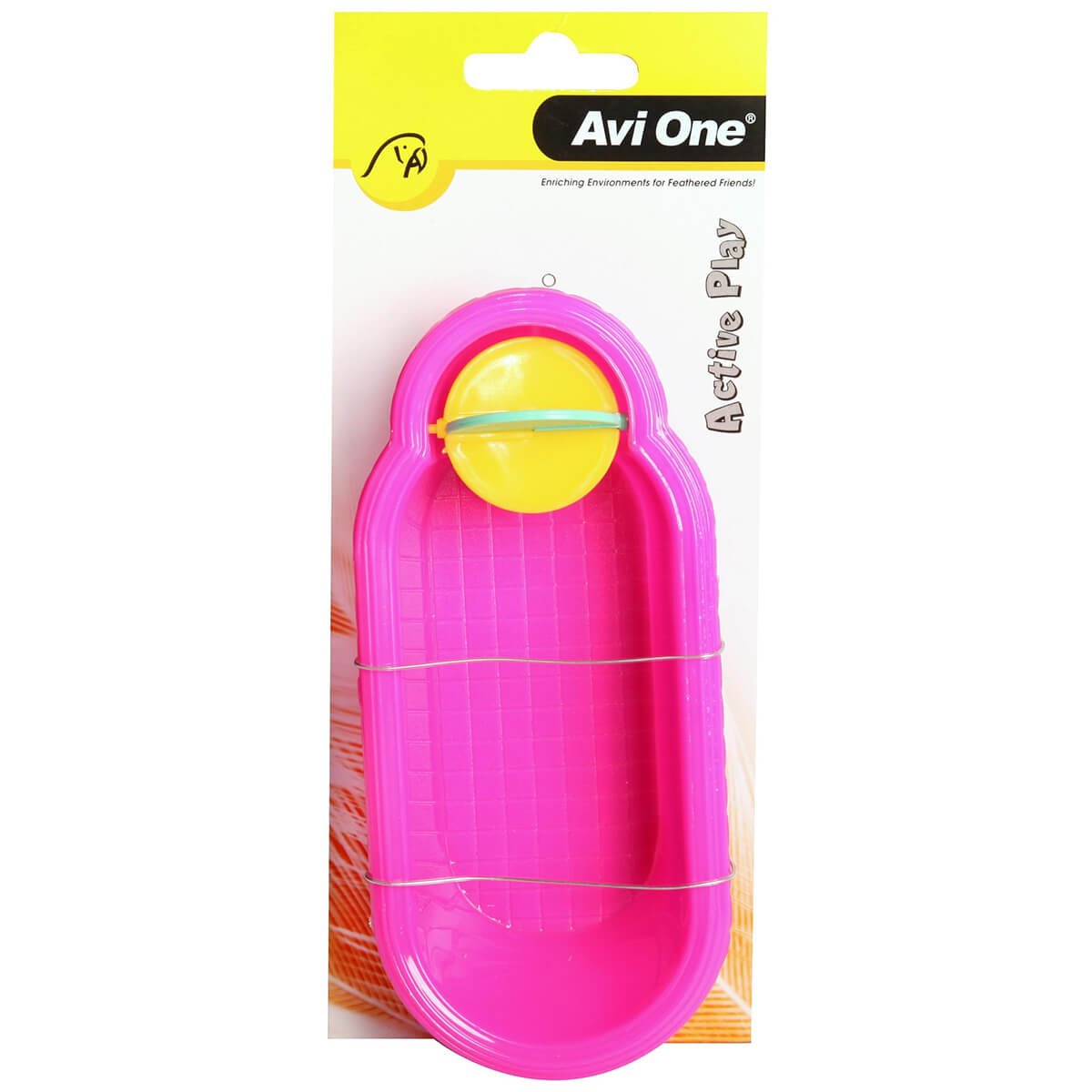 Avi One Bird Toy Fanciful Bath with Spinner - PetPost Australia