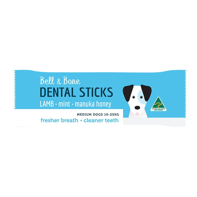 Bell & Bone Lamb Dental Stick 1pk - PetPost Australia