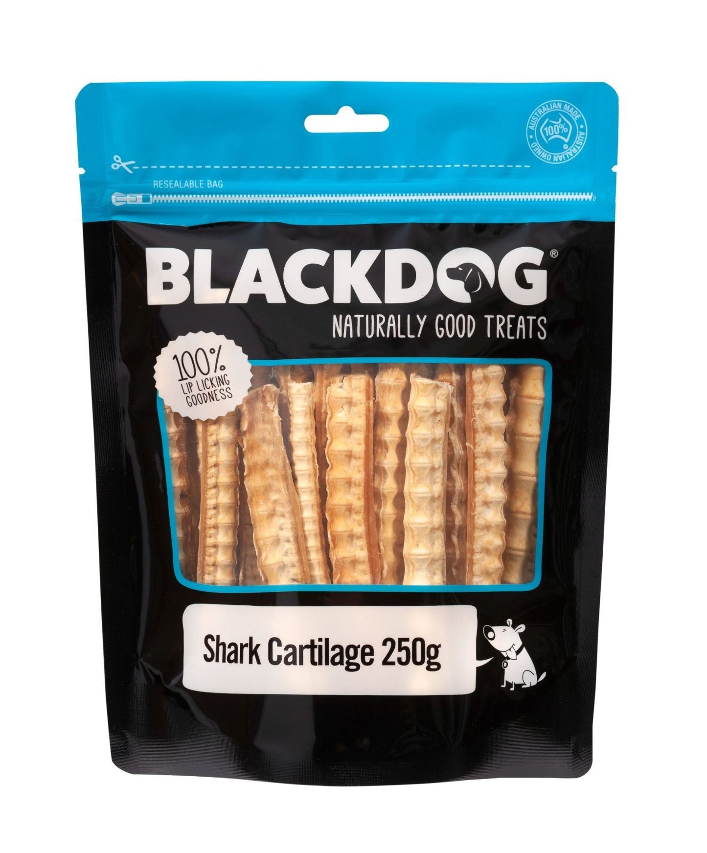 Black Dog Shark Cartilage Dog Treats - PetPost Australia