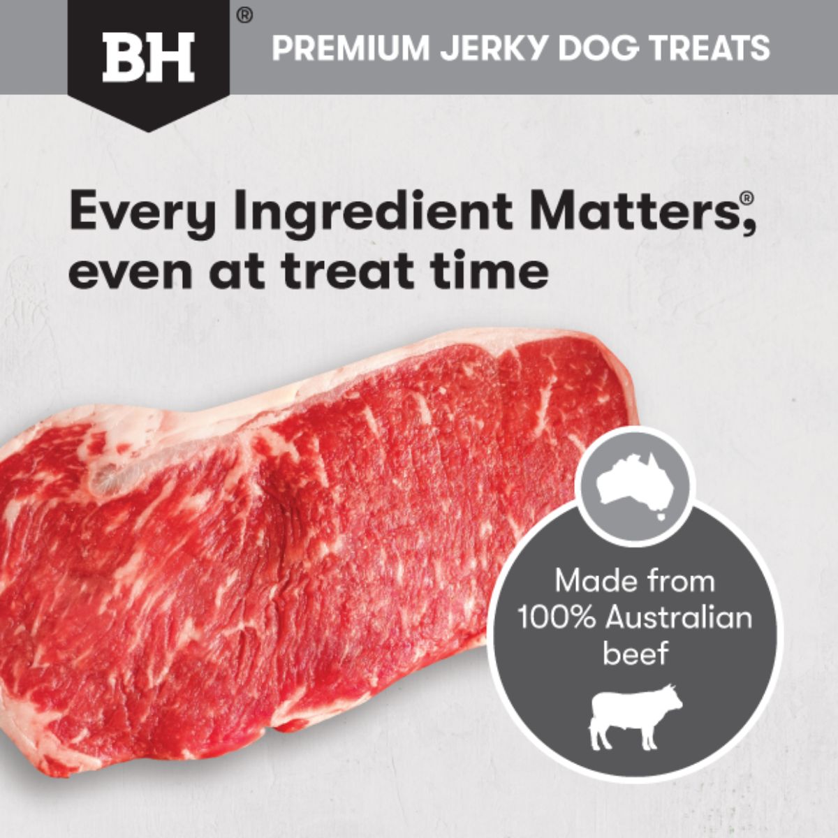 Black Hawk Beef Jerky Straps Dog Treats - PetPost Australia