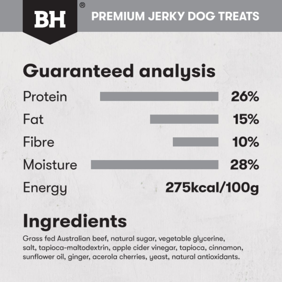 Black Hawk Beef Jerky Straps Dog Treats - PetPost Australia