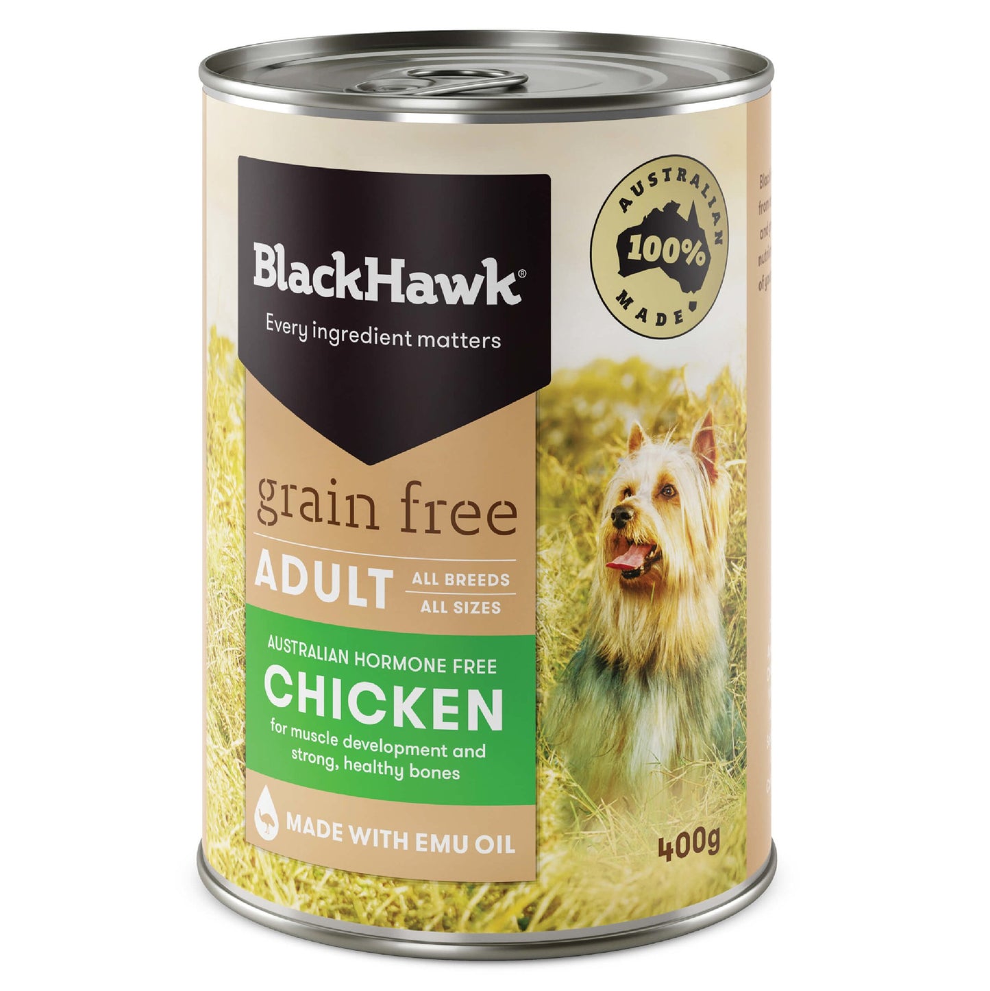 Black Hawk Grain Free Adult Chicken Wet Dog Food - PetPost Australia