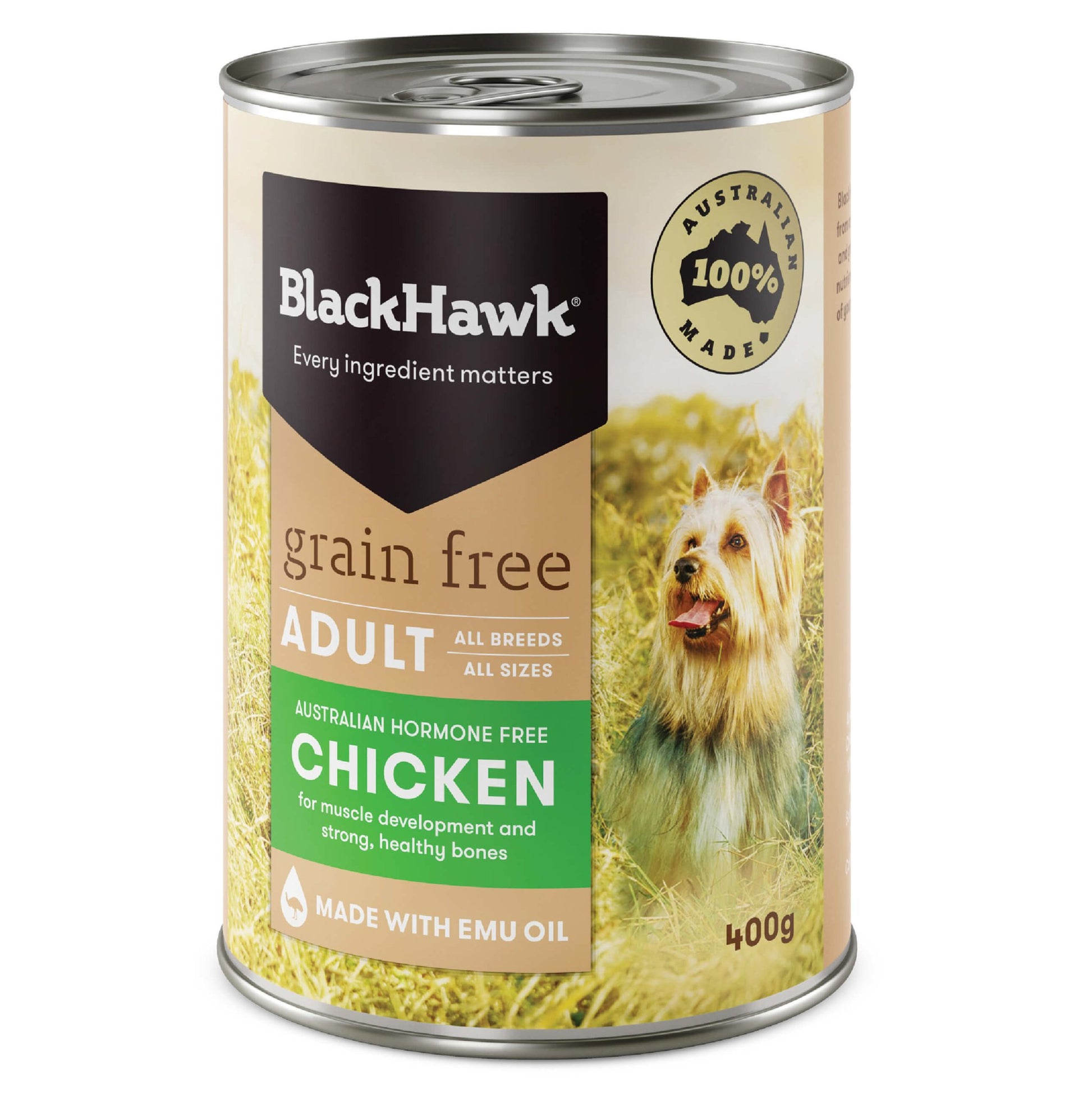 Black Hawk Grain Free Adult Chicken Wet Dog Food - PetPost Australia