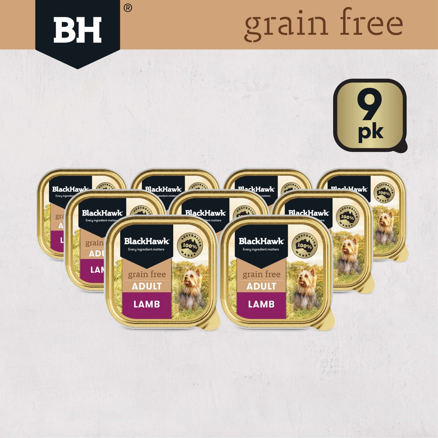 Black Hawk Grain Free Adult Lamb Wet Dog Food - PetPost Australia