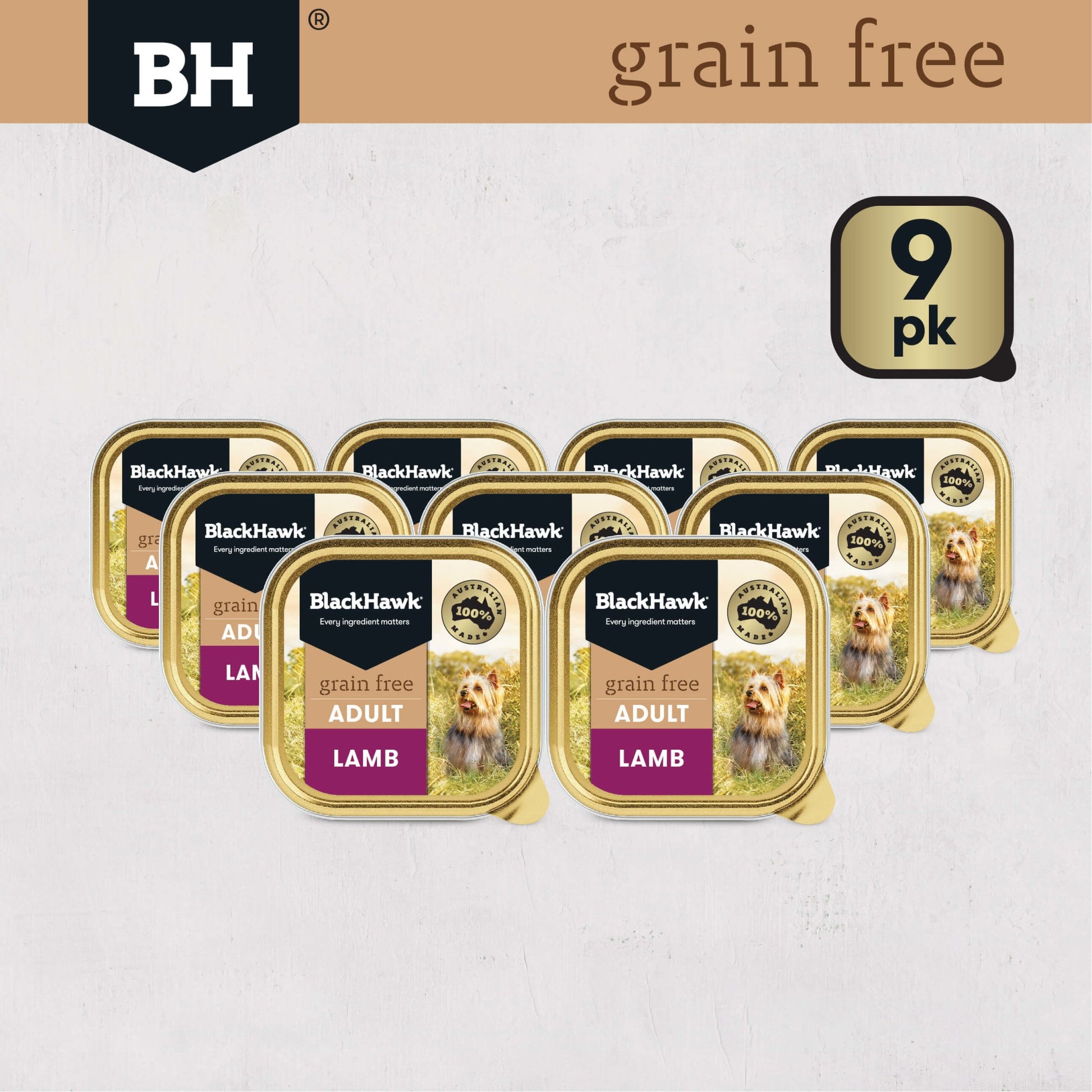 Black Hawk Grain Free Adult Lamb Wet Dog Food - PetPost Australia