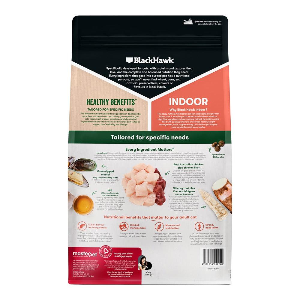 Black Hawk Healthy Benefits Indoor Chicken Cat Food - PetPost Australia