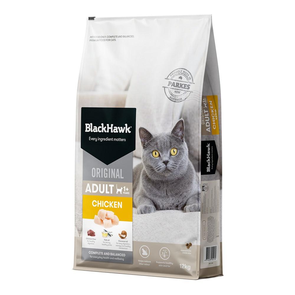 Black Hawk Original Chicken Cat Food - PetPost Australia