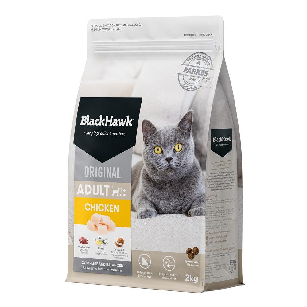 Black Hawk Original Chicken Cat Food - PetPost Australia