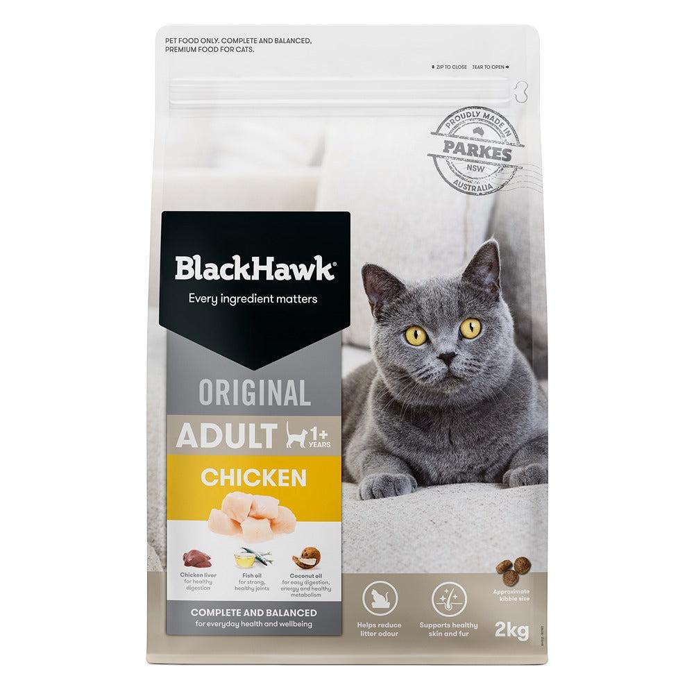 Black Hawk Original Chicken Cat Food - PetPost Australia