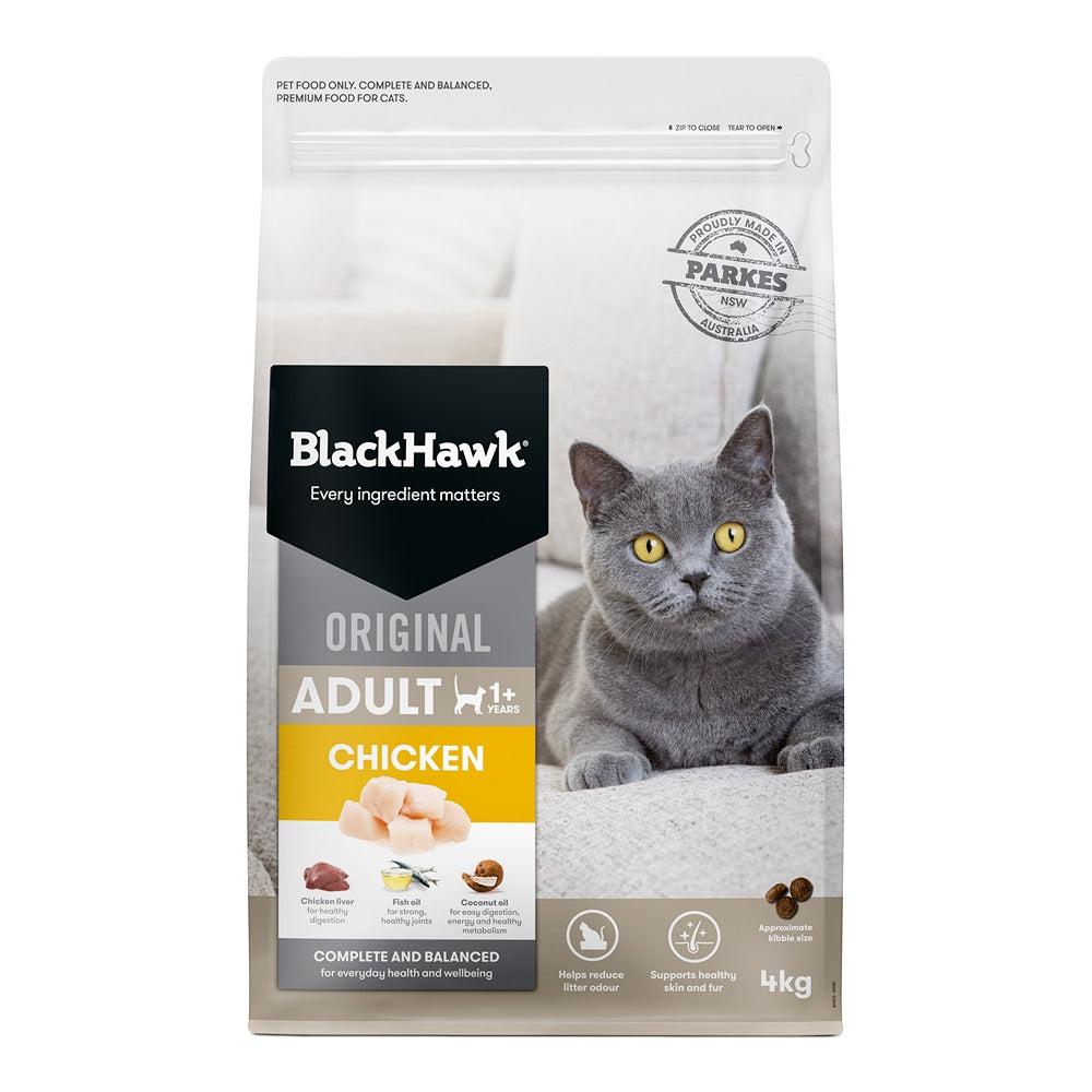 Black Hawk Original Chicken Cat Food - PetPost Australia
