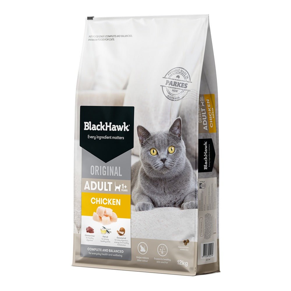 Black Hawk Original Chicken Cat Food - PetPost Australia