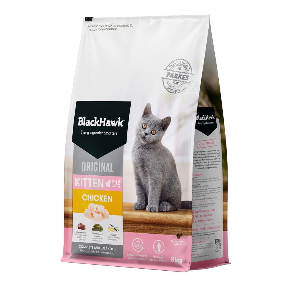 Black Hawk Original Chicken Kitten Food - PetPost Australia