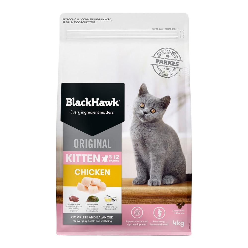 Black Hawk Original Chicken Kitten Food - PetPost Australia
