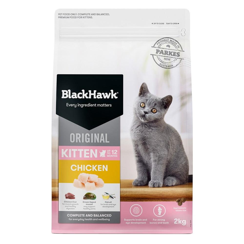 Black Hawk Original Chicken Kitten Food - PetPost Australia