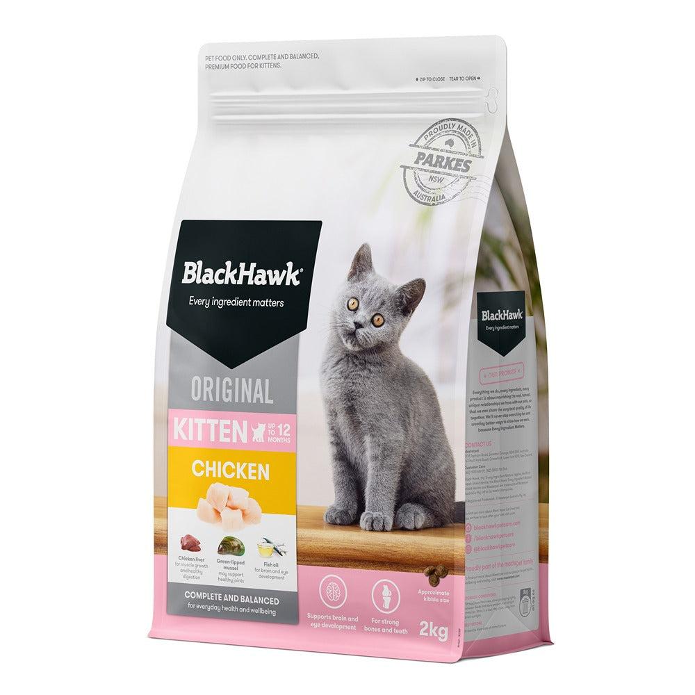 Black Hawk Original Chicken Kitten Food - PetPost Australia