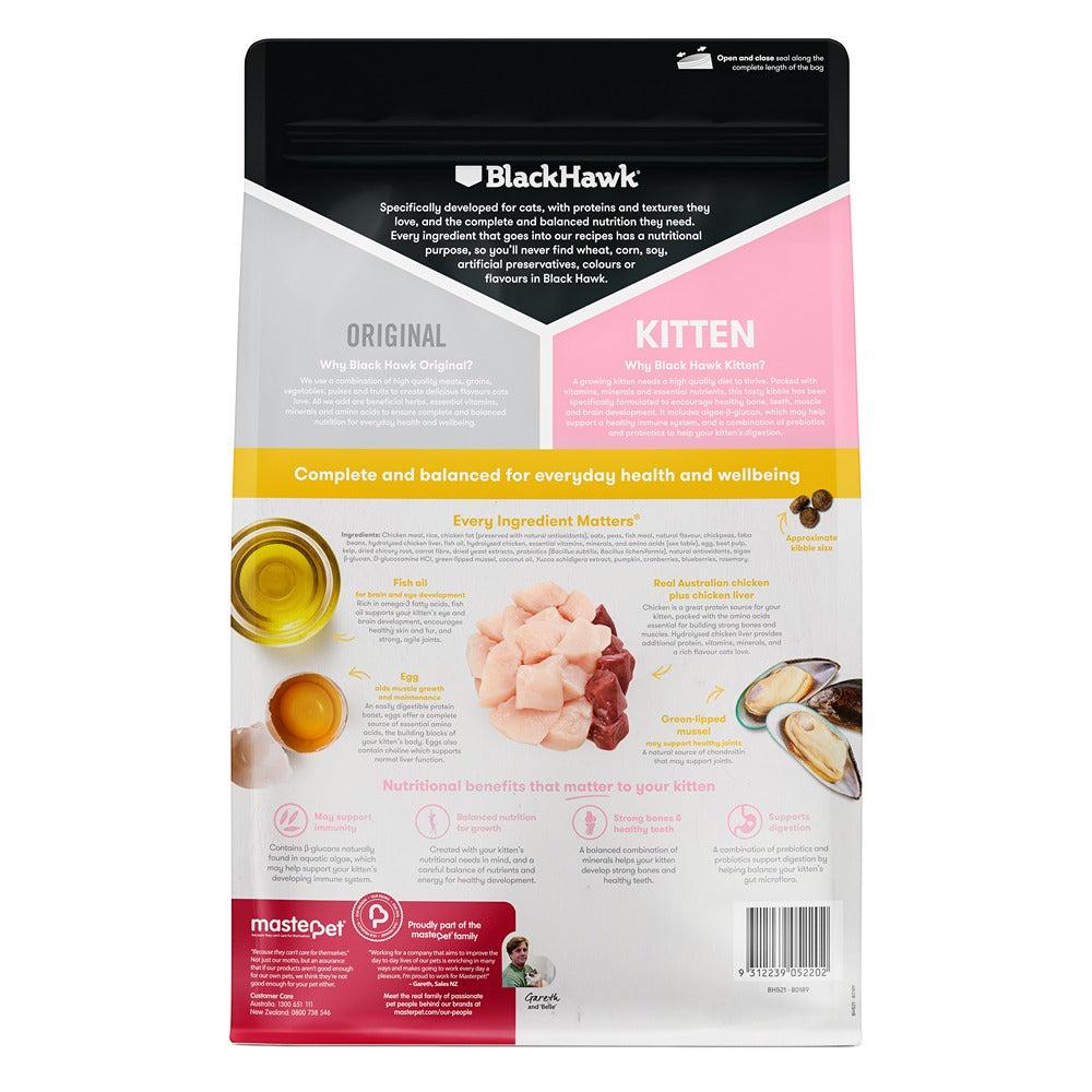 Black Hawk Original Chicken Kitten Food - PetPost Australia