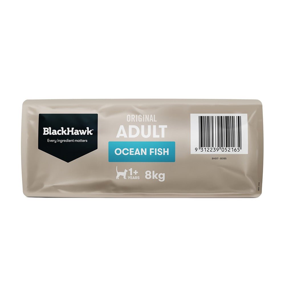 Black Hawk Original Ocean Fish Cat Food - PetPost Australia