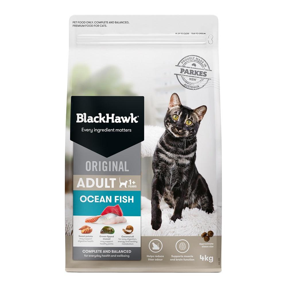 Black Hawk Original Ocean Fish Cat Food - PetPost Australia