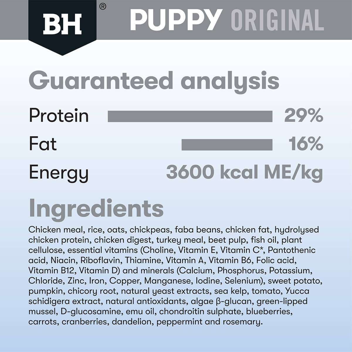 Black Hawk Puppy Chicken & Rice Large Breed Dry Dog Food - PetPost Australia