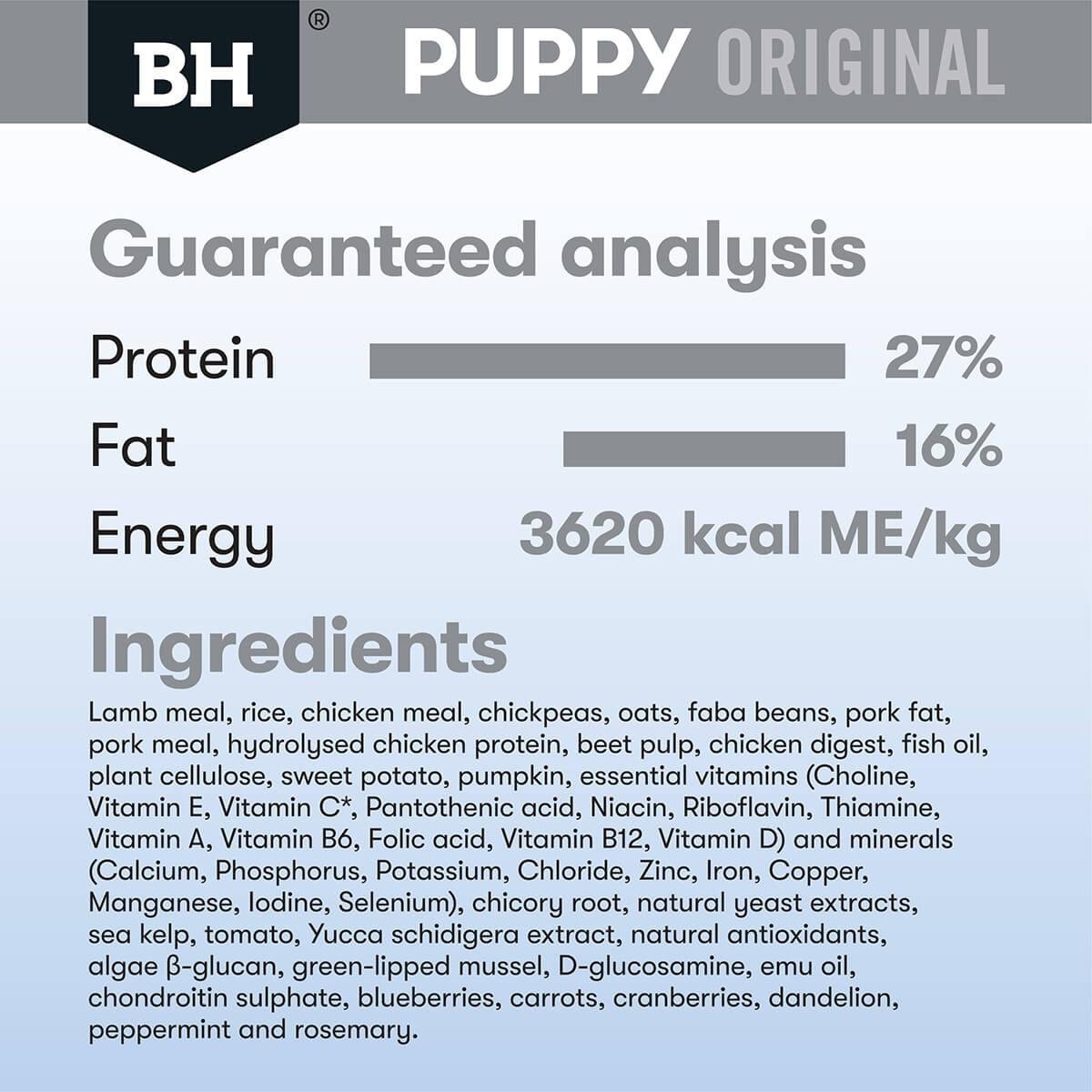 Black Hawk Puppy Lamb & Rice Large Breed Dry Dog Food - PetPost Australia