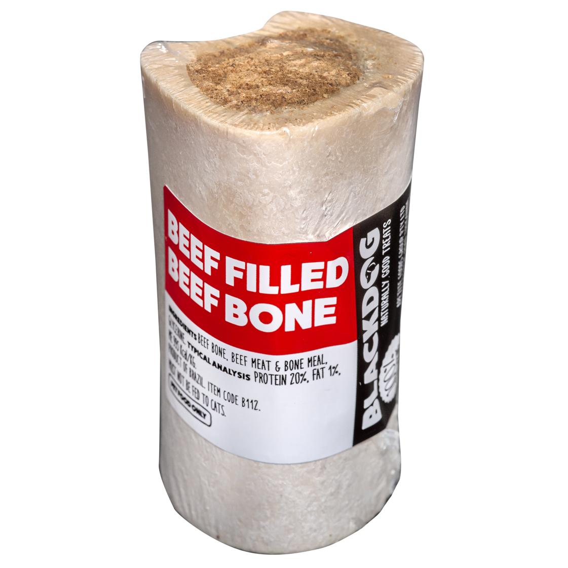Blackdog Beef Filled Beef Bone Dog Treat - PetPost Australia