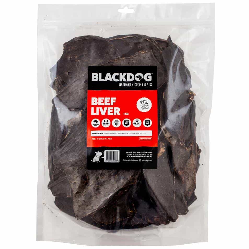Blackdog Beef Liver Dog Treats - PetPost Australia