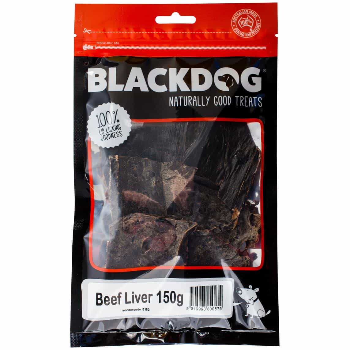 Blackdog Beef Liver Dog Treats - PetPost Australia