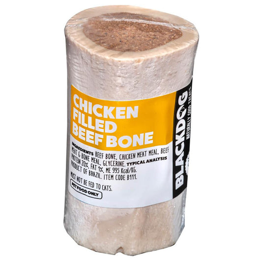 Blackdog Chicken Filled Beef Bone Dog Treat - PetPost Australia