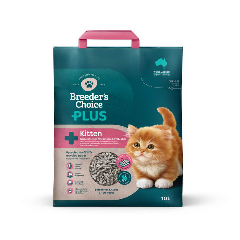 Breeders Choice Plus Kitten Litter - PetPost Australia