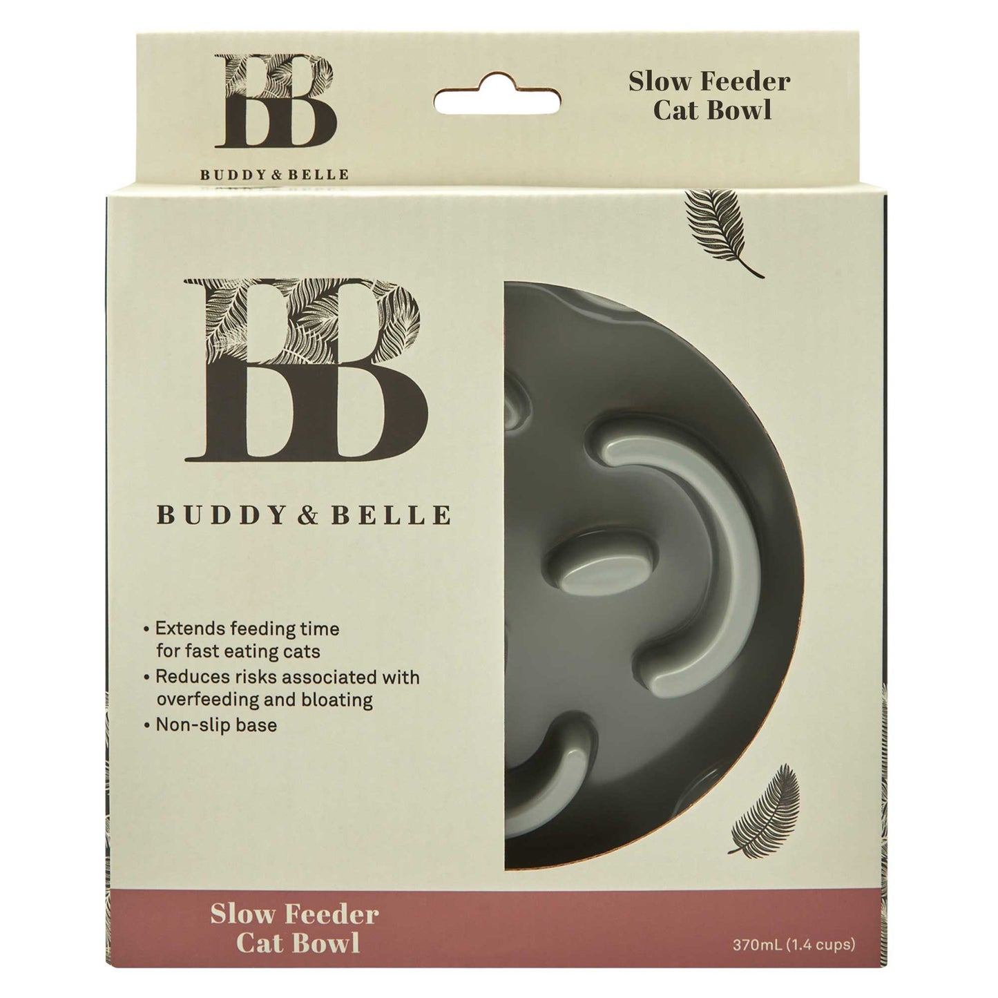 Buddy & Belle Slow Feeder Cat Bowl - PetPost Australia