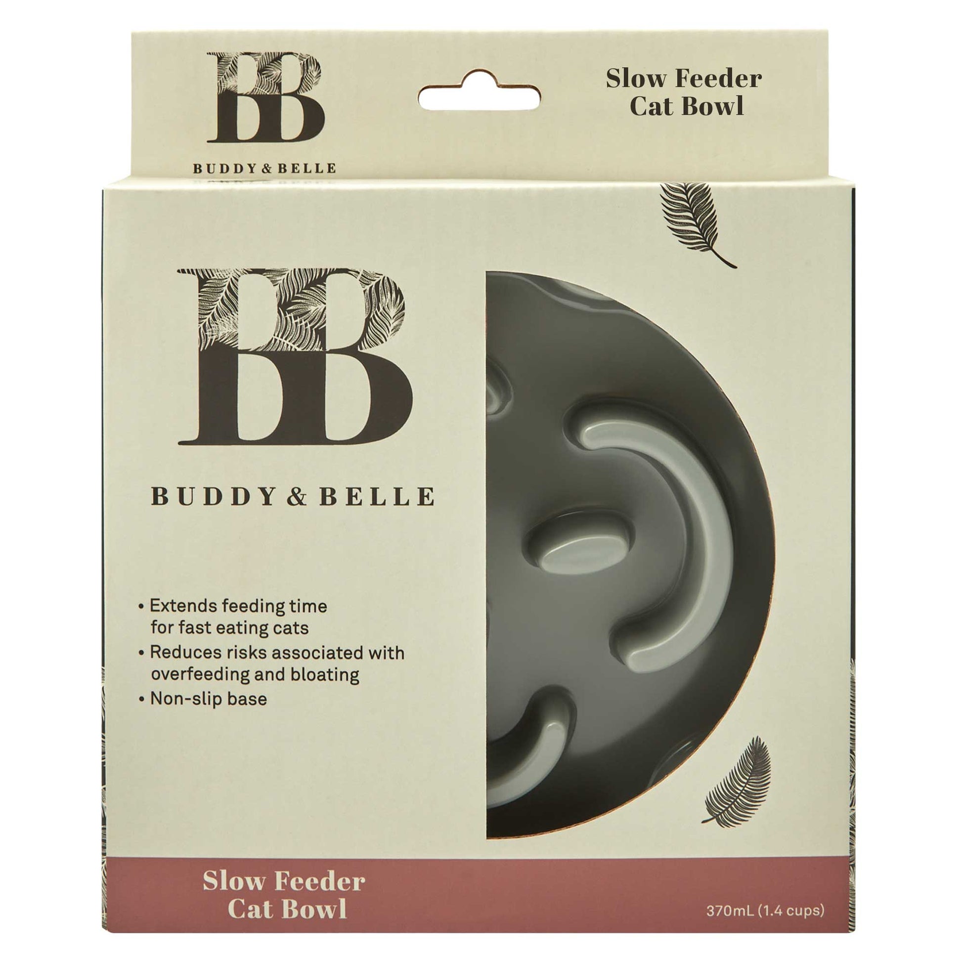 Buddy & Belle Slow Feeder Cat Bowl - PetPost Australia