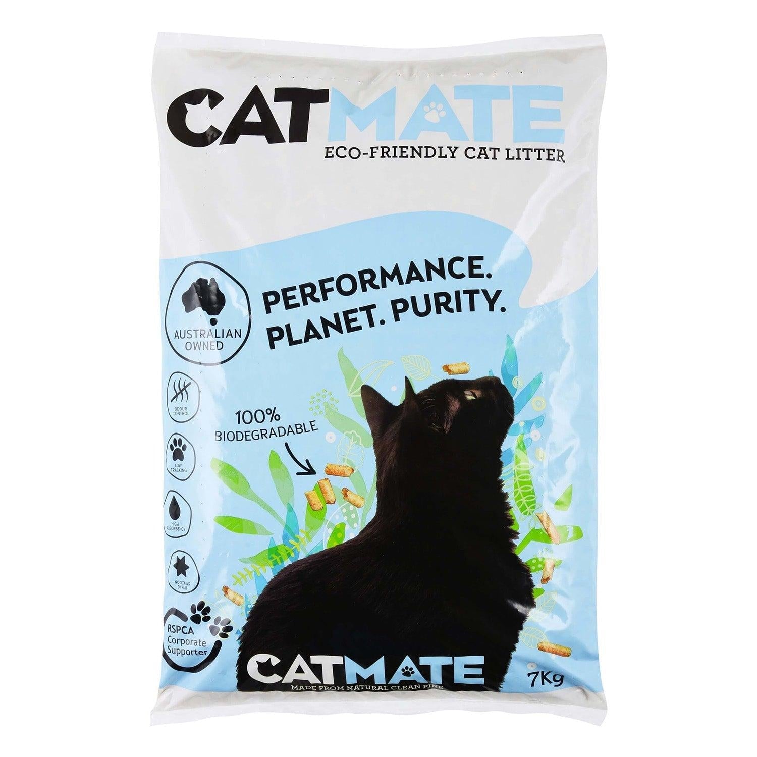 Catmate Wood Pellet Cat Litter - PetPost Australia