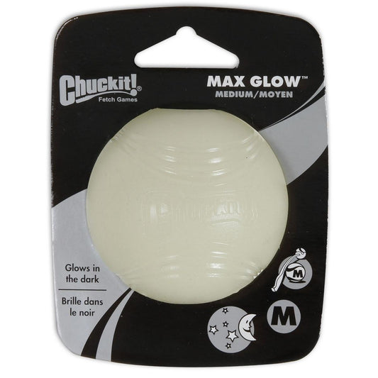 Chuckit Max Glow Ball Dog Toy - PetPost Australia