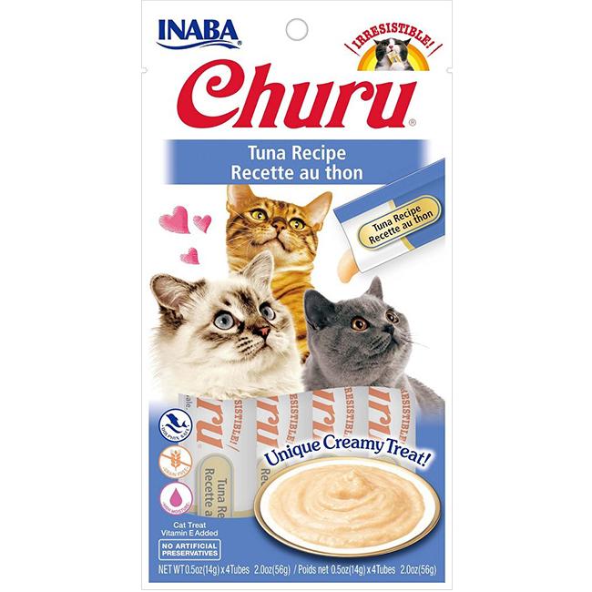 Churu Puree Tuna Cat Treats 4pk - PetPost Australia