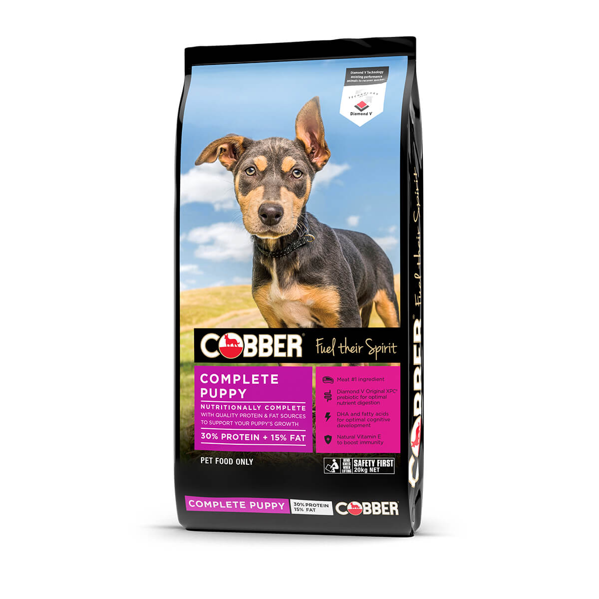 Cobber Puppy Dry Dog Food 20kg - PetPost Australia