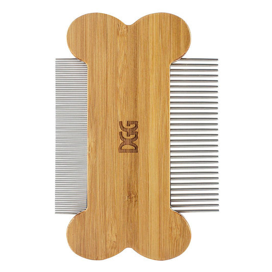 DGG Double Sided Bamboo Flea Comb - PetPost Australia