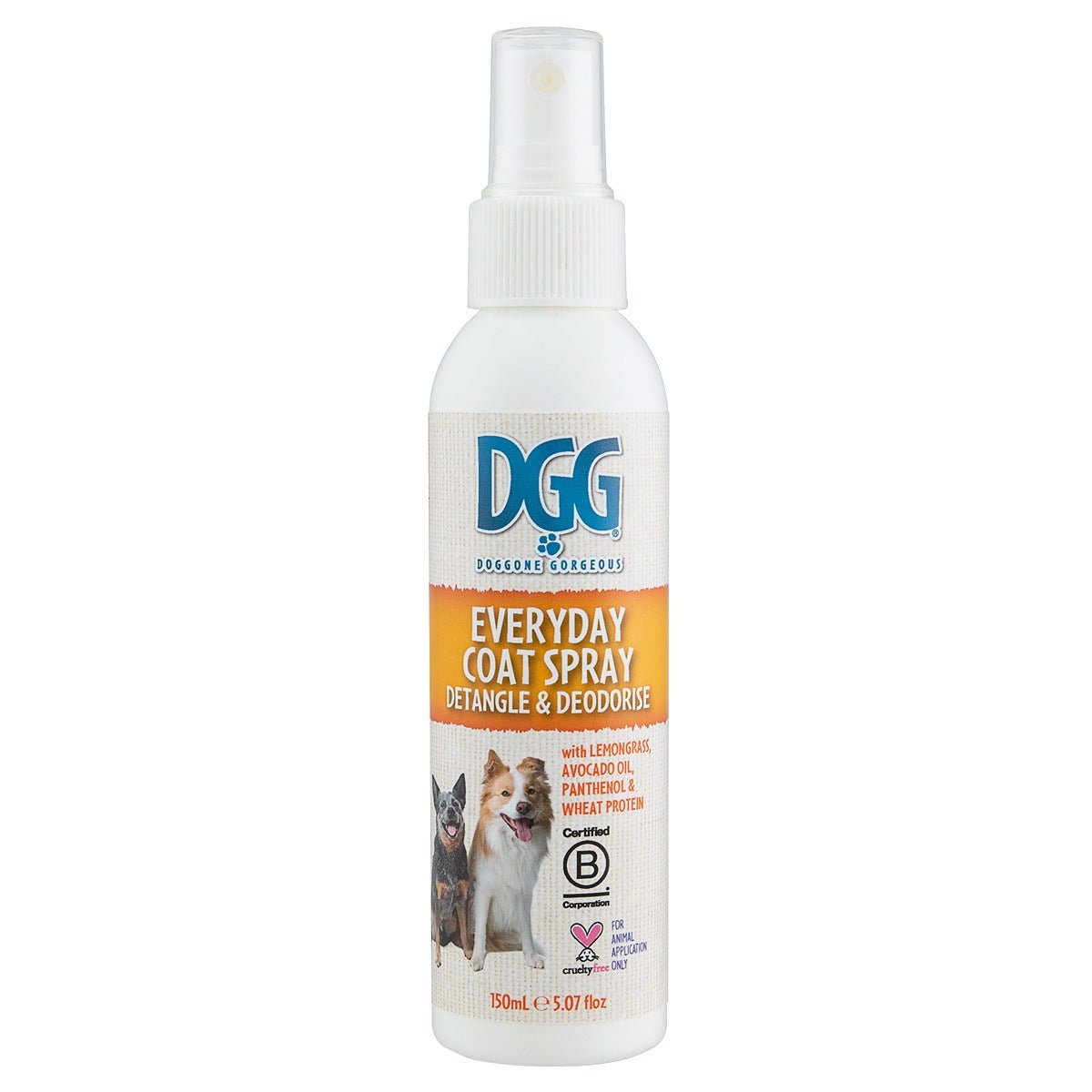 DGG Everyday Detangling and Deodorising Coat Spray 150ml - PetPost Australia