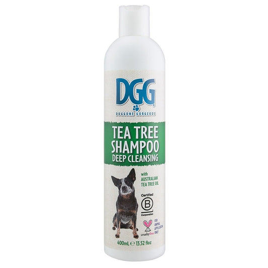 DGG Tea Tree Dog Shampoo 400ml - PetPost Australia