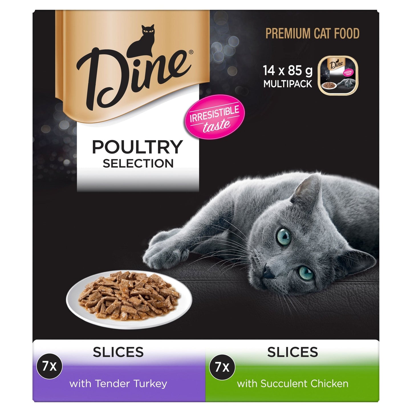 Dine Classic Collection Mixed Poultry 14x85g - PetPost Australia
