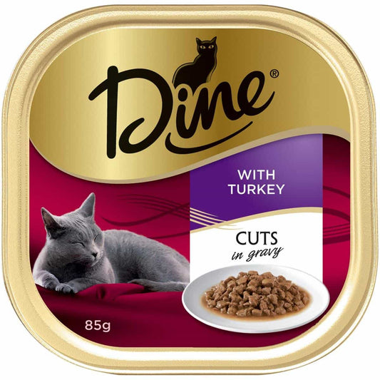 Dine Daily Variety Turkey Cuts In Gravy Wet Cat Food - PetPost Australia