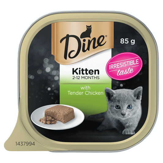 Dine Kitten Tender Chicken Wet Cat Food - PetPost Australia