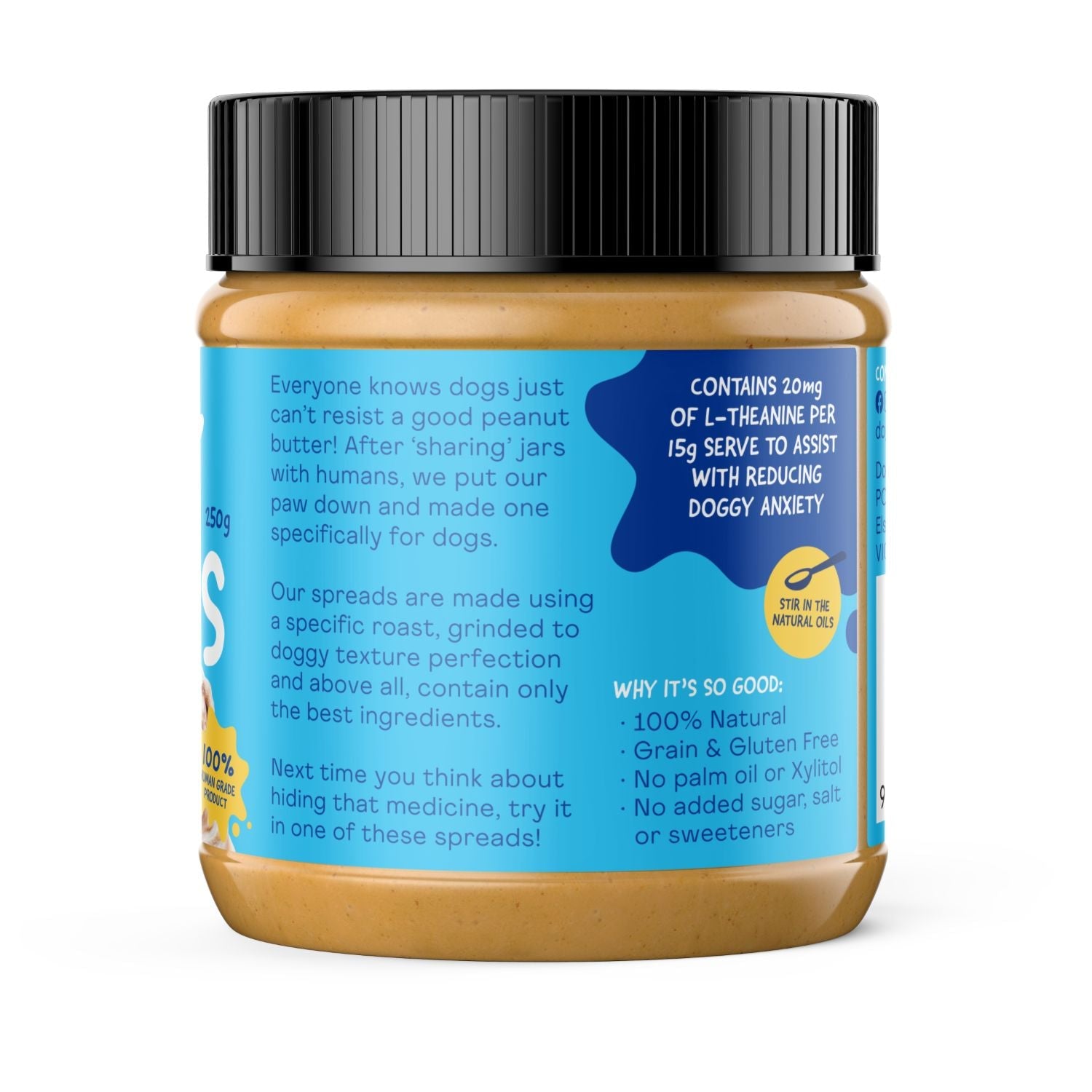 Doggylicious Calming Peanut Butter Dog Treat - PetPost Australia