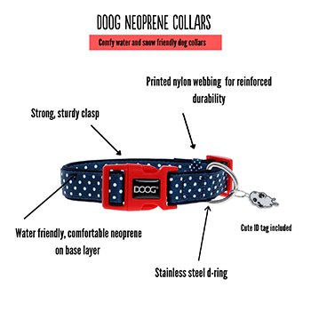 DOOG Neoprene Toto Dog Collar - PetPost Australia