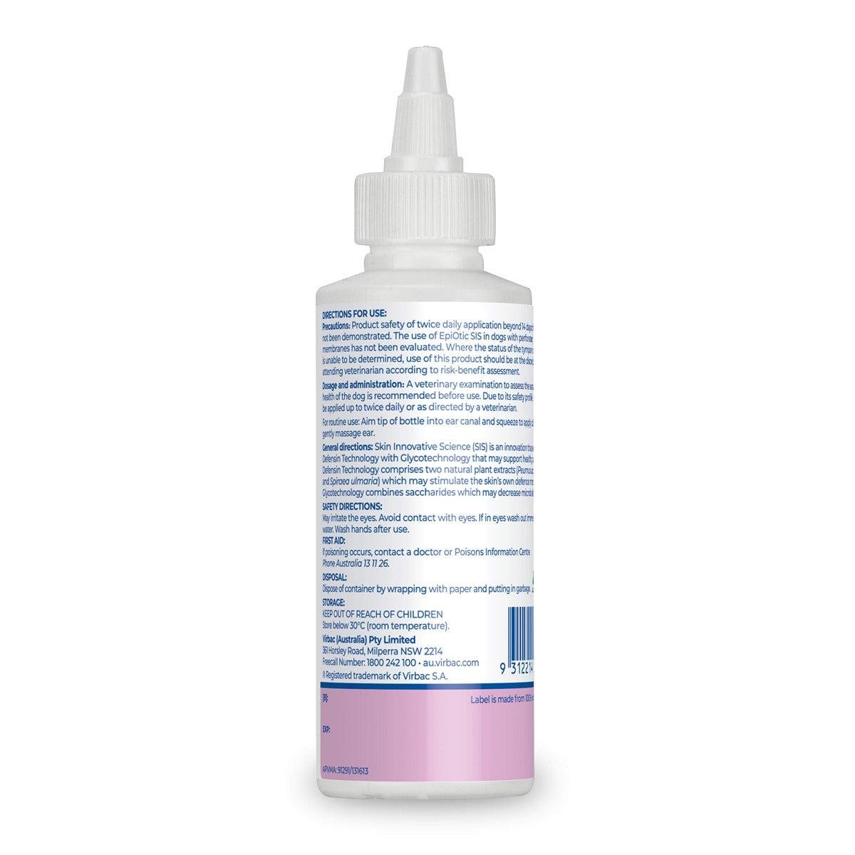 Epiotic SIS Ear Cleanser for Dogs - PetPost Australia