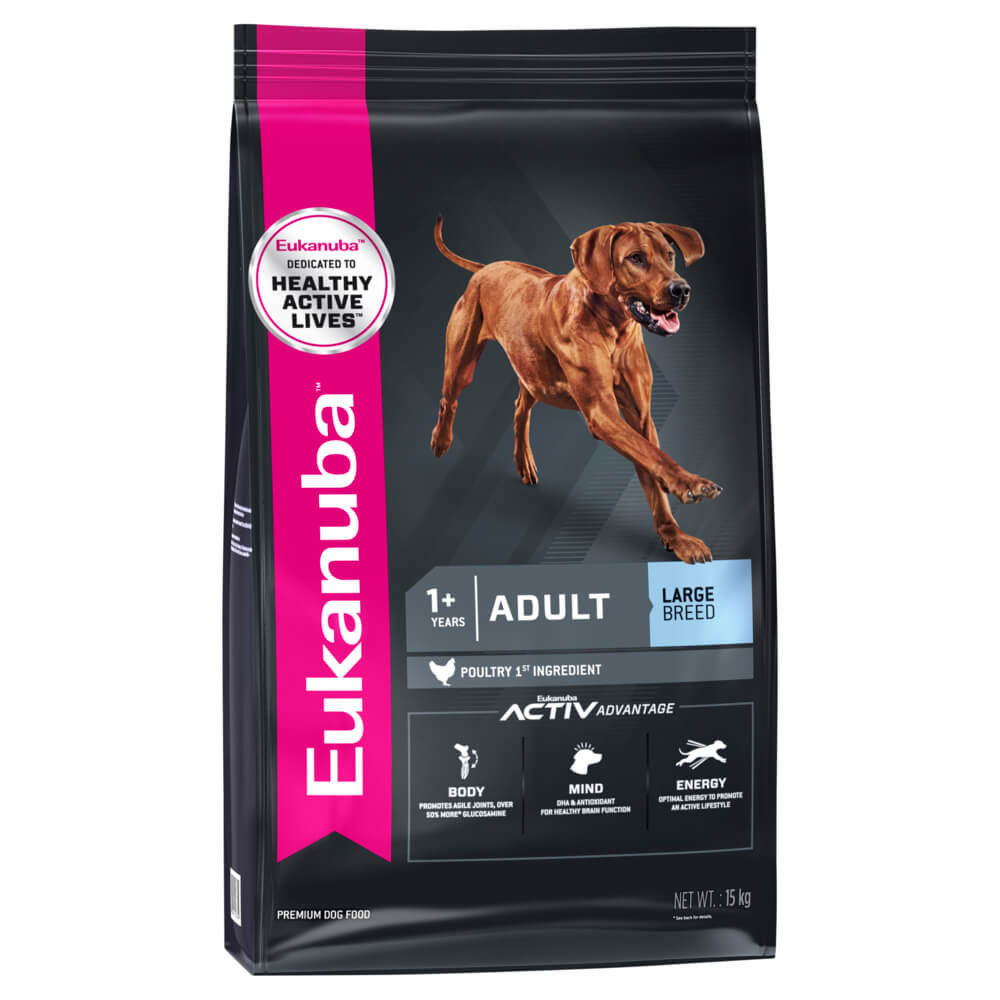 Eukanuba Large Breed Adult Chicken Dry Dog Food - PetPost Australia